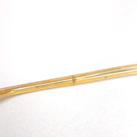 Vintage Drop Frame Glasses Gold Eyeglasses Mod 870 B Frames Only 52-18-140